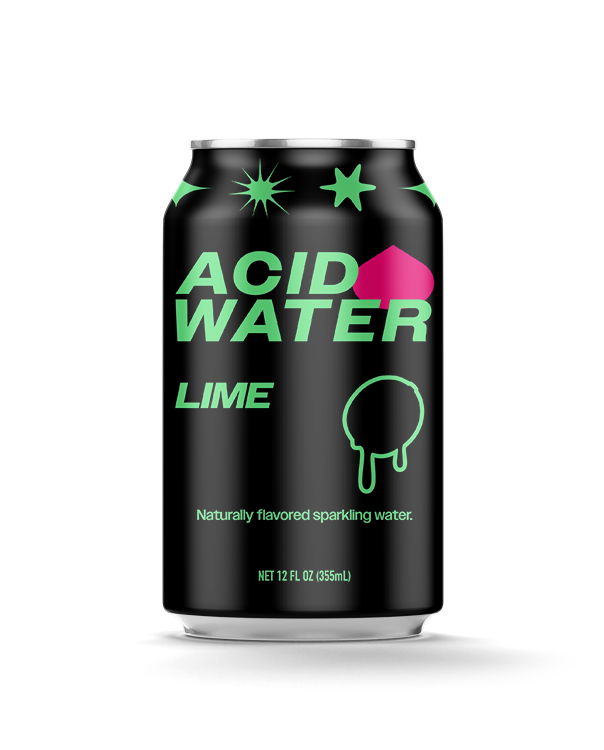 Mockup of an Acid Water can.