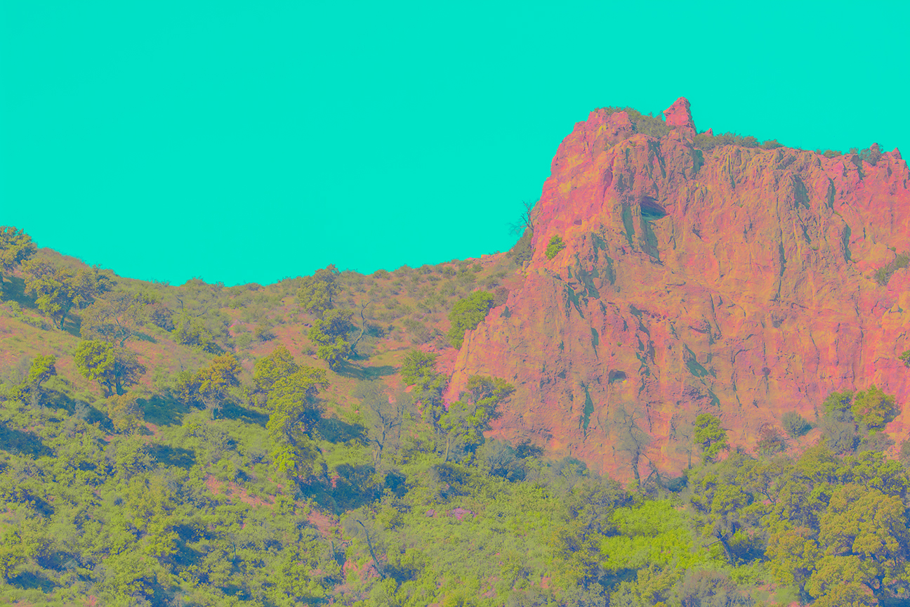 Mountains at Whitney Canyon Park in Santa Clarita, CA.